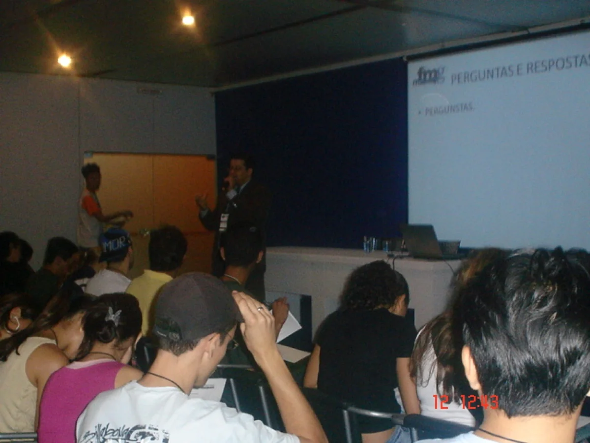 Alex Ferreira em evento